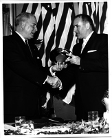 Senator Floyd R. Gibson and Richard Amberg