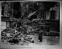 Destruction of a French Town