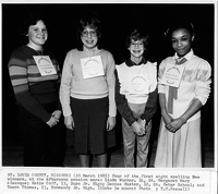 Four of Eight Spelling Bee Winners