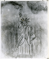 Student Statue Of Liberty