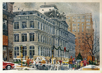 Downtown's Old Post Office on Heart Association Holiday Card