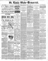 St. Louis Globe-Democrat April 9, 1877
