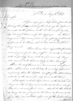 Letter from William Clark to Colonel Thomas Hunt, May 15, 1807
