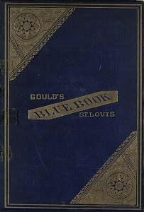 Gould's Blue Book, for the City of St. Louis. 1887. Vol. V. For the Year Ending November 15th, 1887