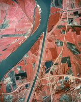 Mississippi River Aerial View