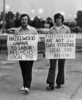 Hazelwood Firefighters Are Out on Strike Again