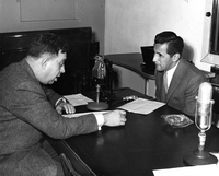 Robert L. Burnes and Pancho Segura