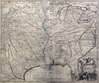 A Map of Louisiana and the River Mississipi