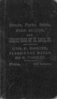 Street Railway, Hotel and Park Guide of the City of St. Louis