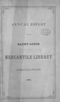 Twentieth Annual Report of the Board of Directors of the St. Louis Mercantile Library Association