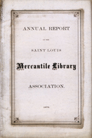 Twenty-Seventh Annual Report of the Board of Directors of the Saint Louis Mercantile Library Association
